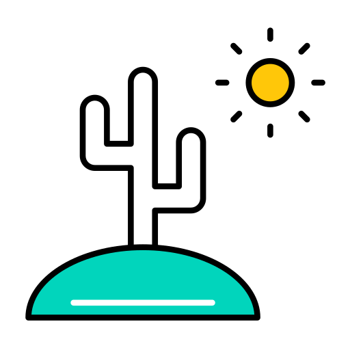 desierto icono gratis