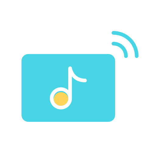 música en línea icono gratis