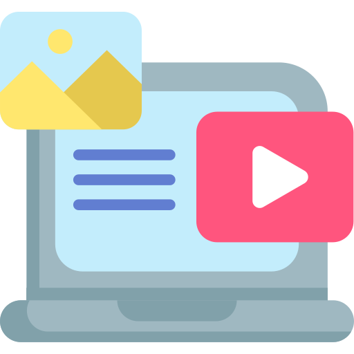 multimédia Icône gratuit multimédia Icône gratuit