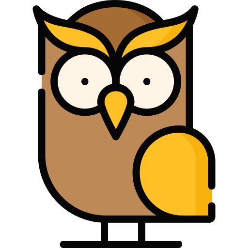 Coruja grátis ícone