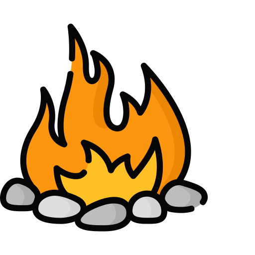 Bonfire Special Lineal color icon