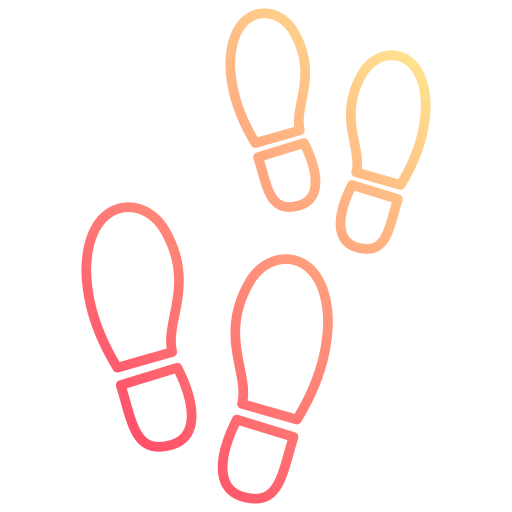 fußabdruck kostenlos Icon