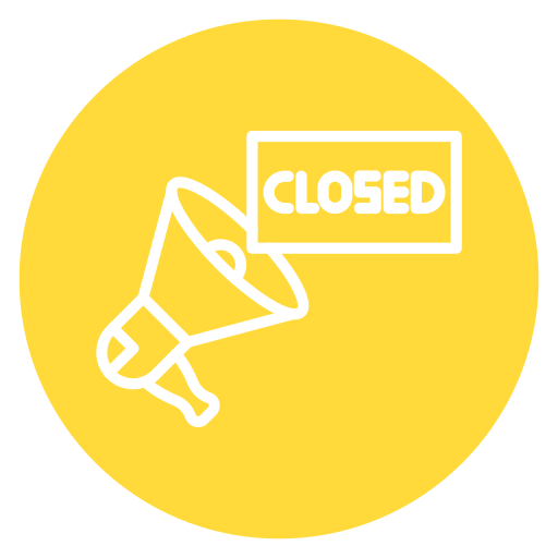 fermé Icône gratuit