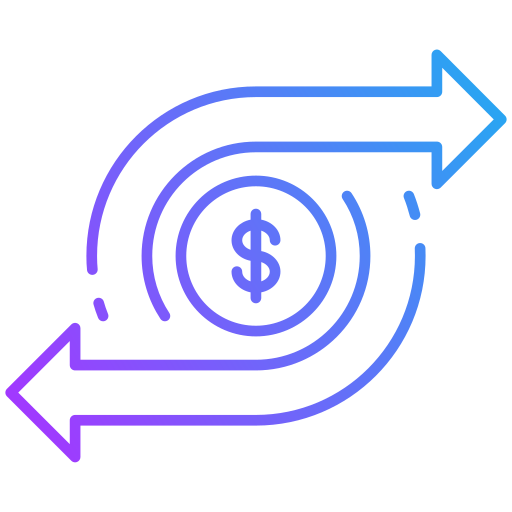 Transaction free icon