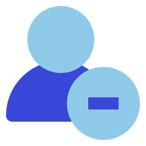 User minus free icon