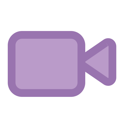 appel vidéo Icône gratuit