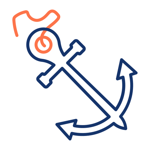Anchor free icon