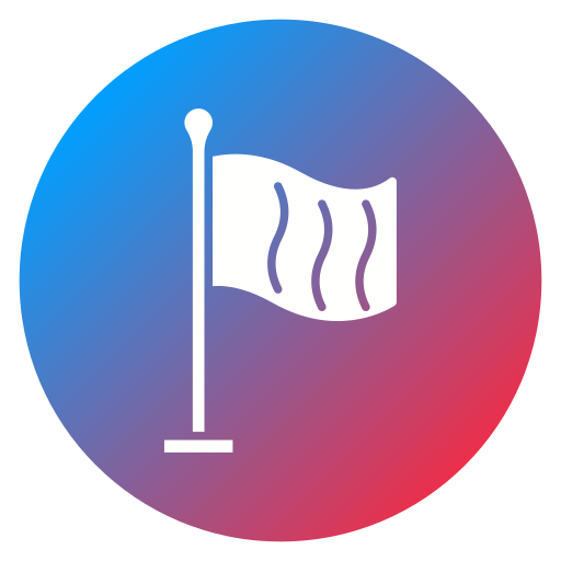 Flag free icon Flag free icon