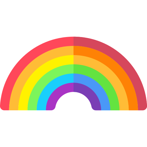 Arco iris icono gratis