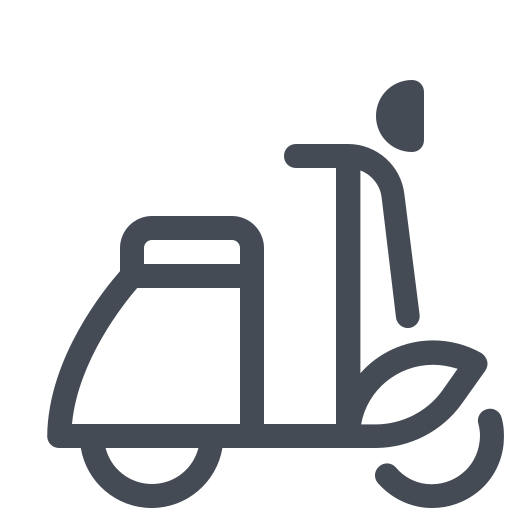 Scooter Sergei Kokota Lineal Color icon