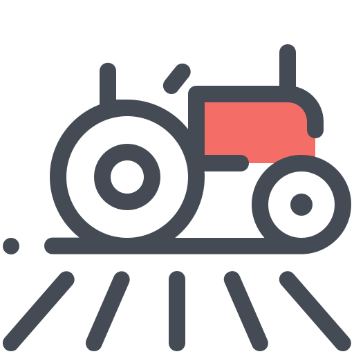 tractor icono gratis