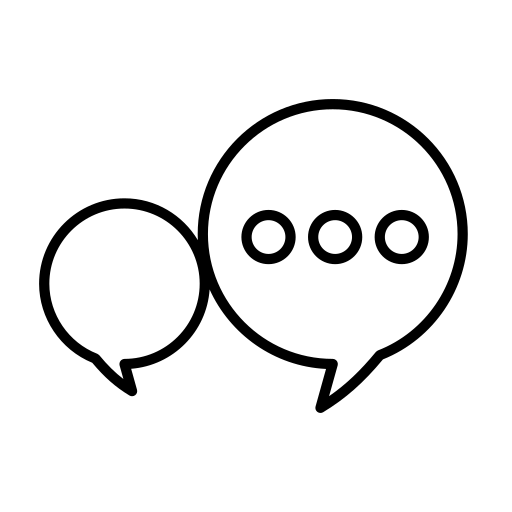 message en ligne Icône gratuit
