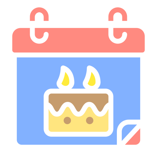 cumpleaños icono gratis