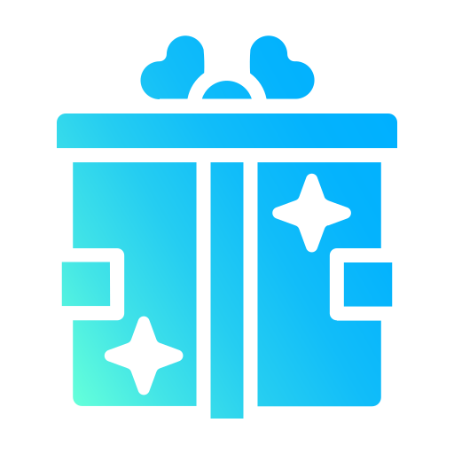 caja de regalo icono gratis