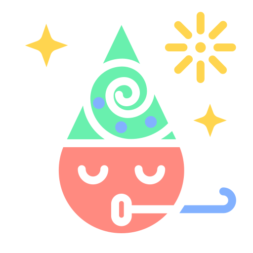 파티 이모티콘 무료 아이콘 파티 이모티콘 무료 아이콘