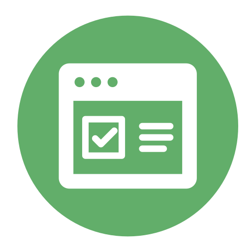 perfil en línea icono gratis