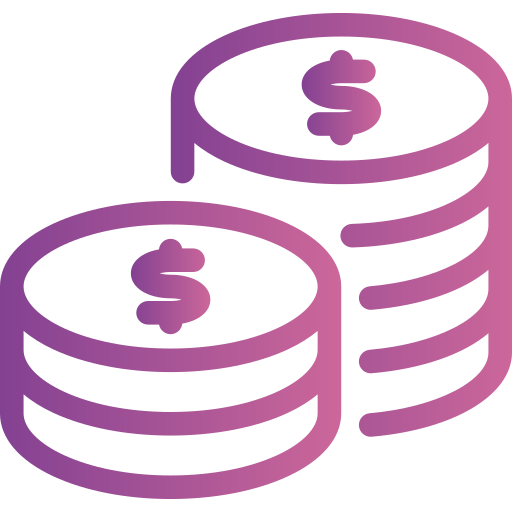 monedas icono gratis