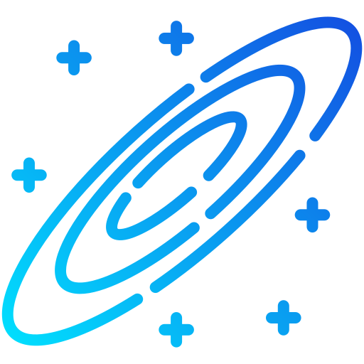 galaxia icono gratis