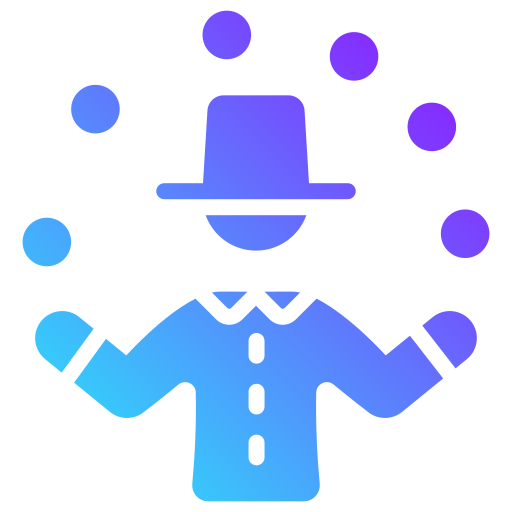 jongler Icône gratuit