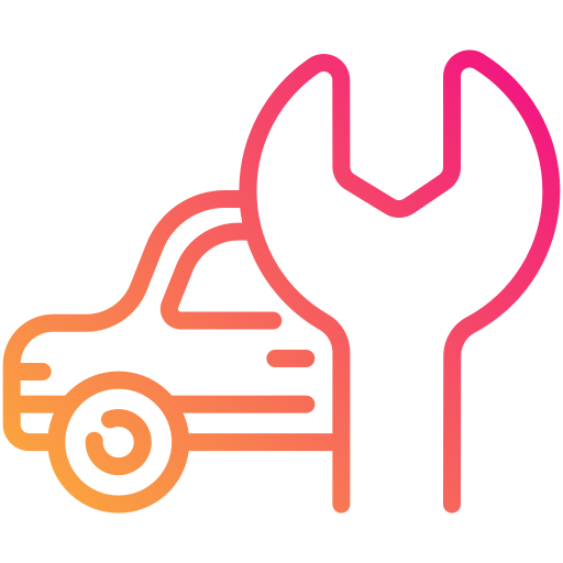reparación de automóviles icono gratis