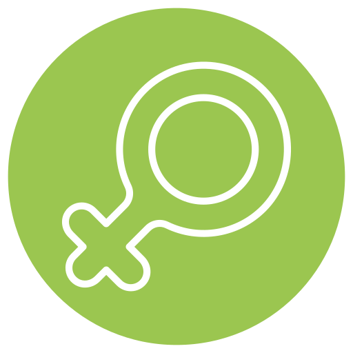 símbolo de mujer icono gratis