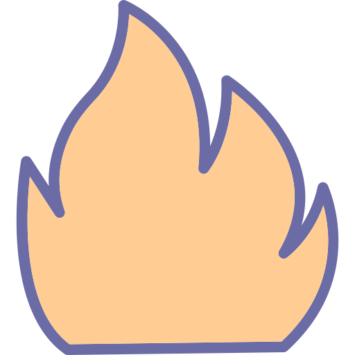 Fire free icon Fire free icon