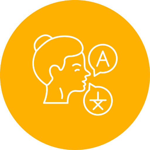 bilingüe icono gratis