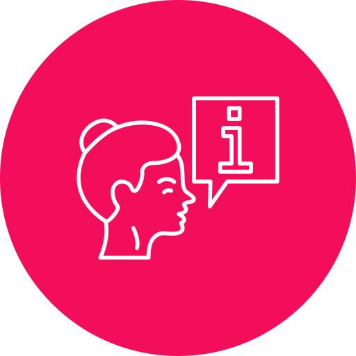 información icono gratis