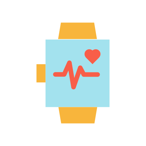 reloj de fitness icono gratis