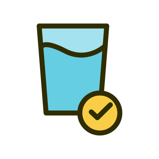 agua diaria icono gratis