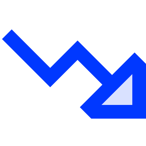 abwärtstrend kostenlos Icon