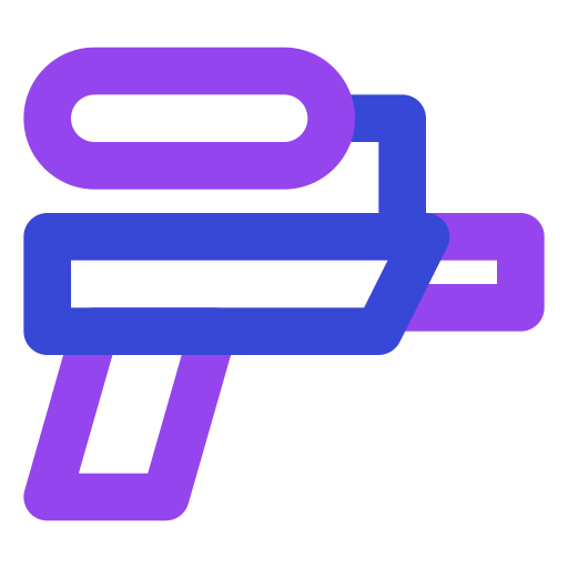 pistola de agua icono gratis