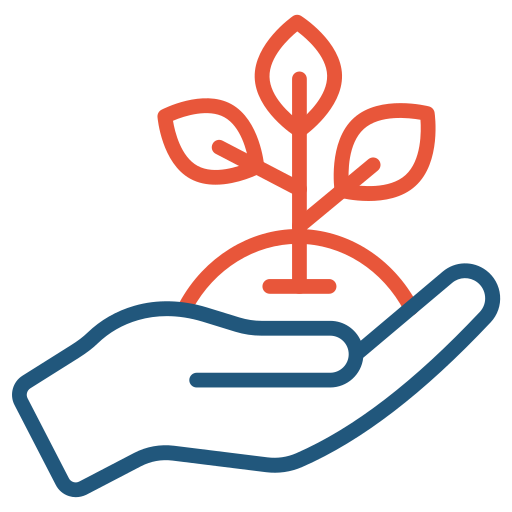 Planting trees free icon