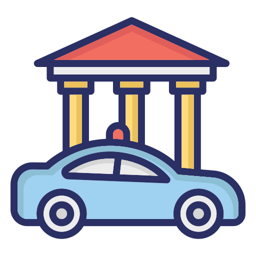 coche privado icono gratis