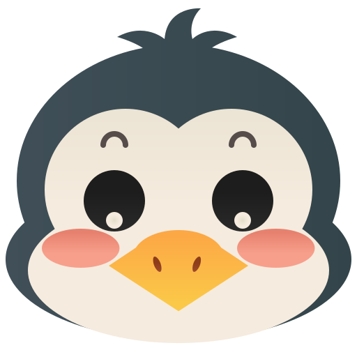 Pingüino icono gratis