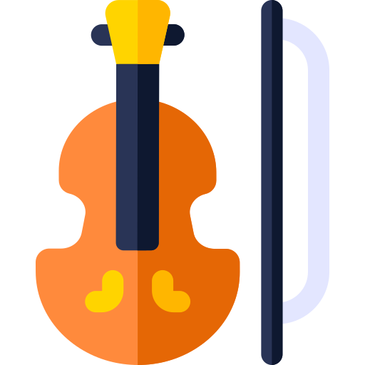 violín icono gratis