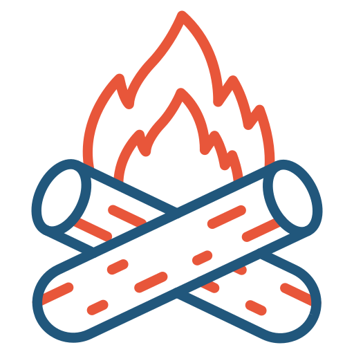 hoguera icono gratis