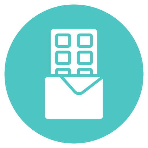 barra de chocolate icono gratis