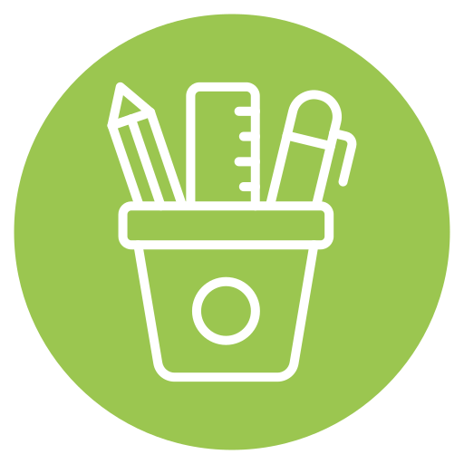 estuche para lápices icono gratis