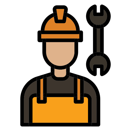construtor masculino grátis ícone