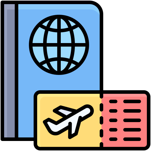 Boarding pass free icon