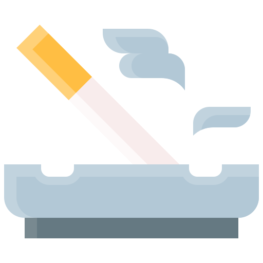 cenicero icono gratis