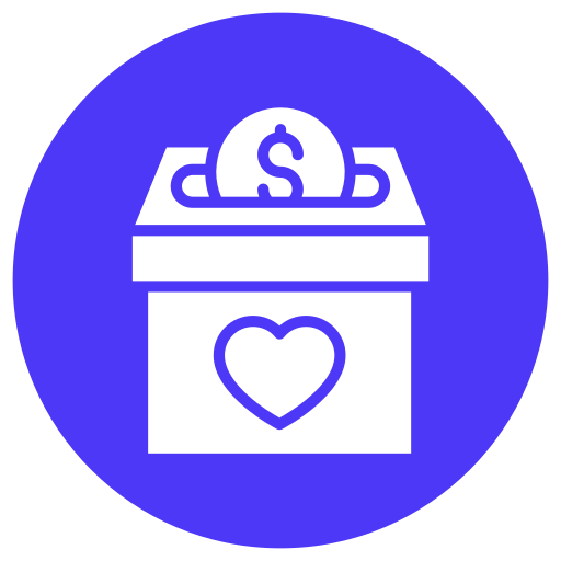 Ящик для пожертвований бесплатно иконка