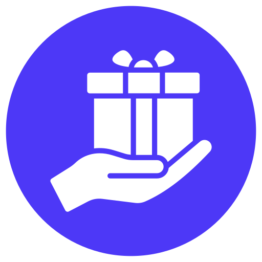 donación icono gratis