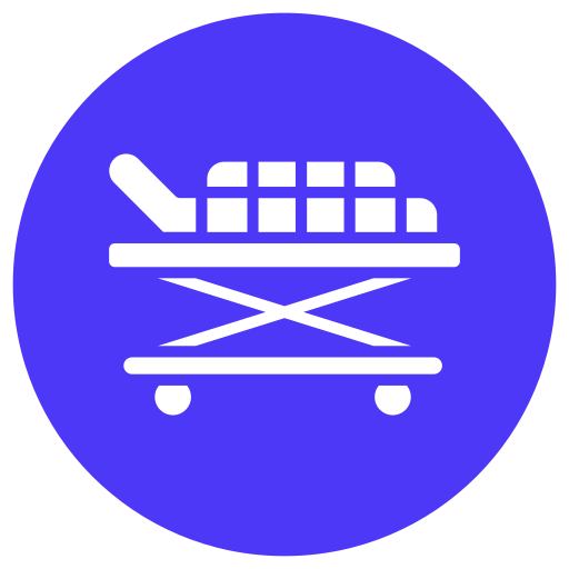 Stretcher free icon Stretcher free icon