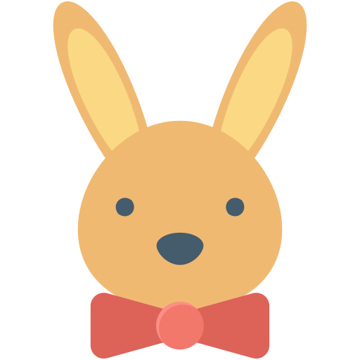 Bunny face free icon Bunny face free icon