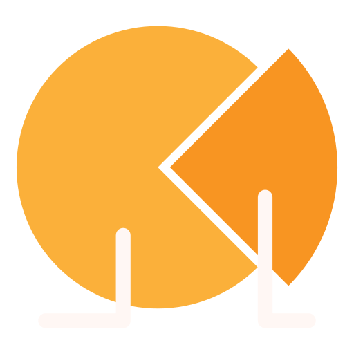 Pie chart free icon