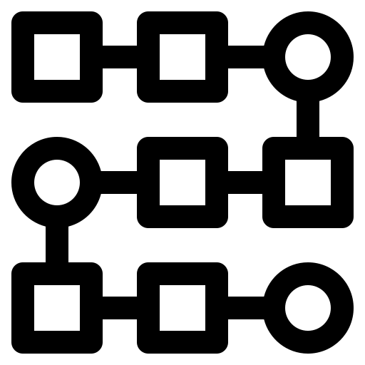 Flowchart free icon