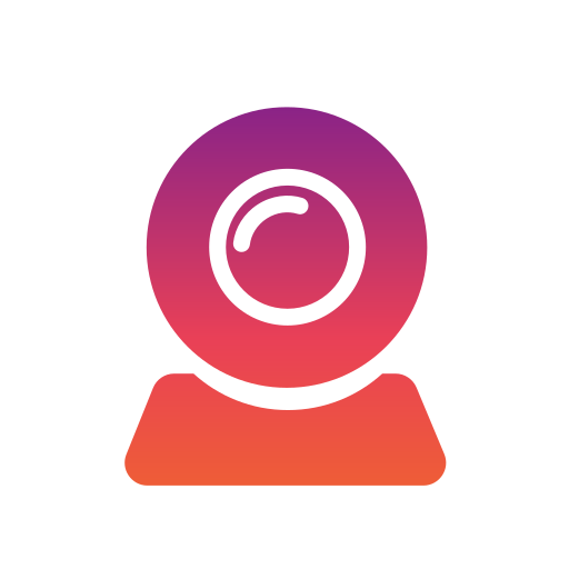 cámara web icono gratis