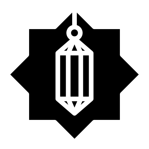 Ramadan lantern free icon